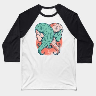 Gemini Illustration Baseball T-Shirt